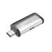 SanDisk Ultra Dual Drive USB Type-C | 128GB USB Flash Drive | USB Type-A / USB Type-C 3.2 Gen 1 (3.1 Gen 1) | Zwart, Zilver